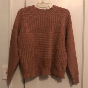 Madewell Stitch mix Pullover sweater